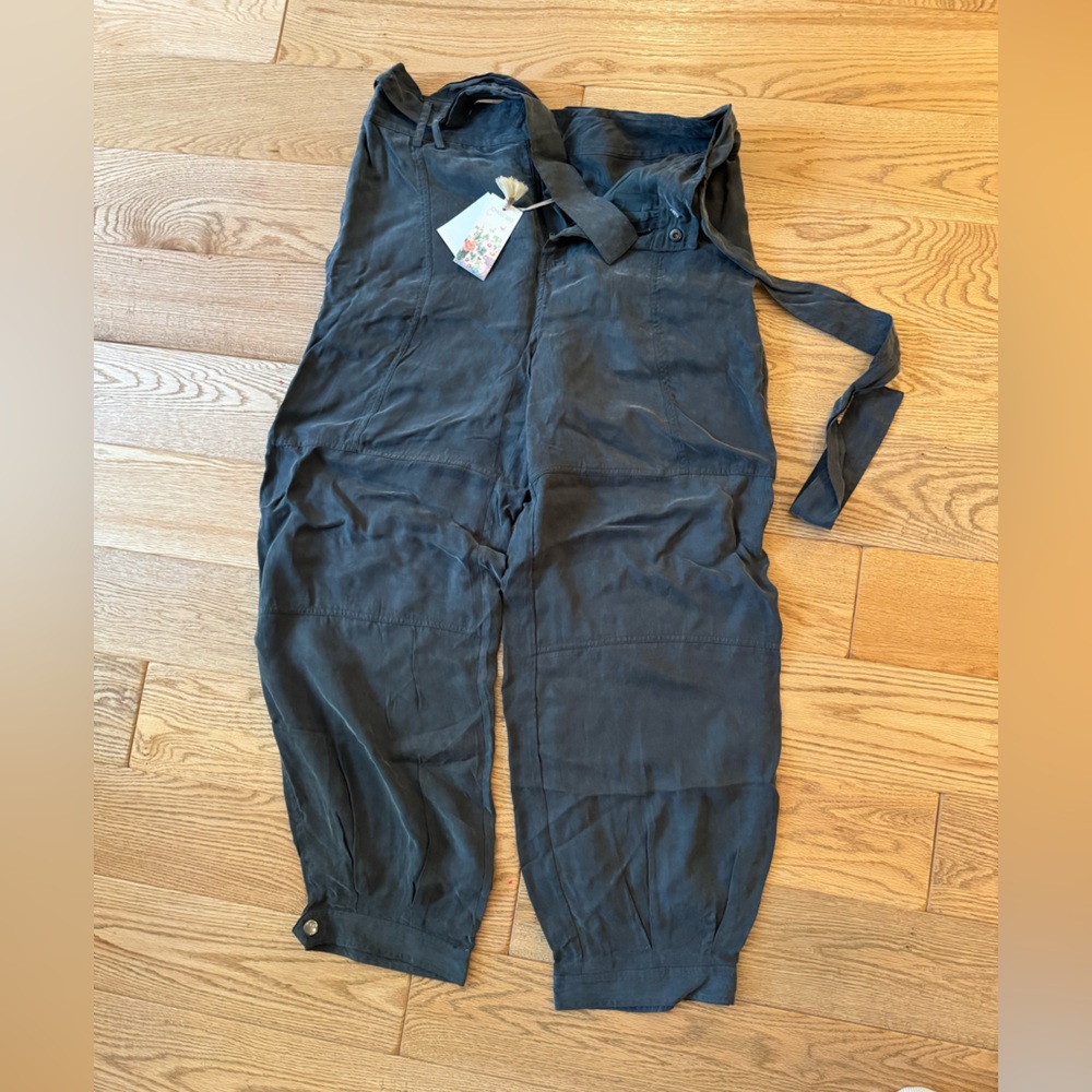 Johnny Was Charcoal Gray Pants